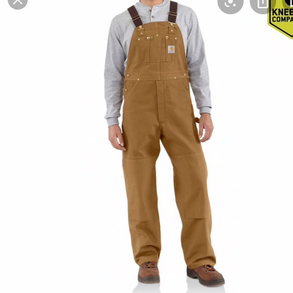Unlined Duck Bib Overalls
